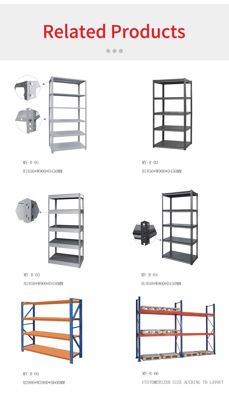 Commercial Household Shelving Rack Storage Steel Rack Goods Display Metal Shelf