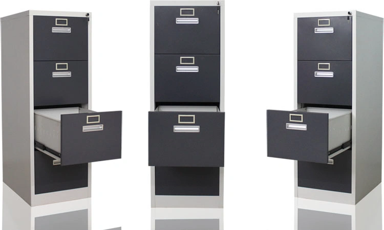 Home Office Filing Keeping Lockable Metal Letter Size File Cabinet Steel Legal Size Vertical 4 Drawer Filing Cabinet