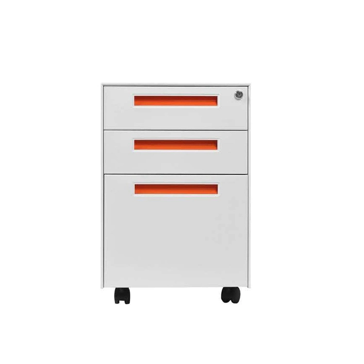 Metal Cheap Filing Storage Cabinet High Quality Steel Mobile Pedestal